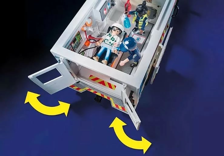 Set lodrash Playmobil City Action Ambulance, 93 pjesë