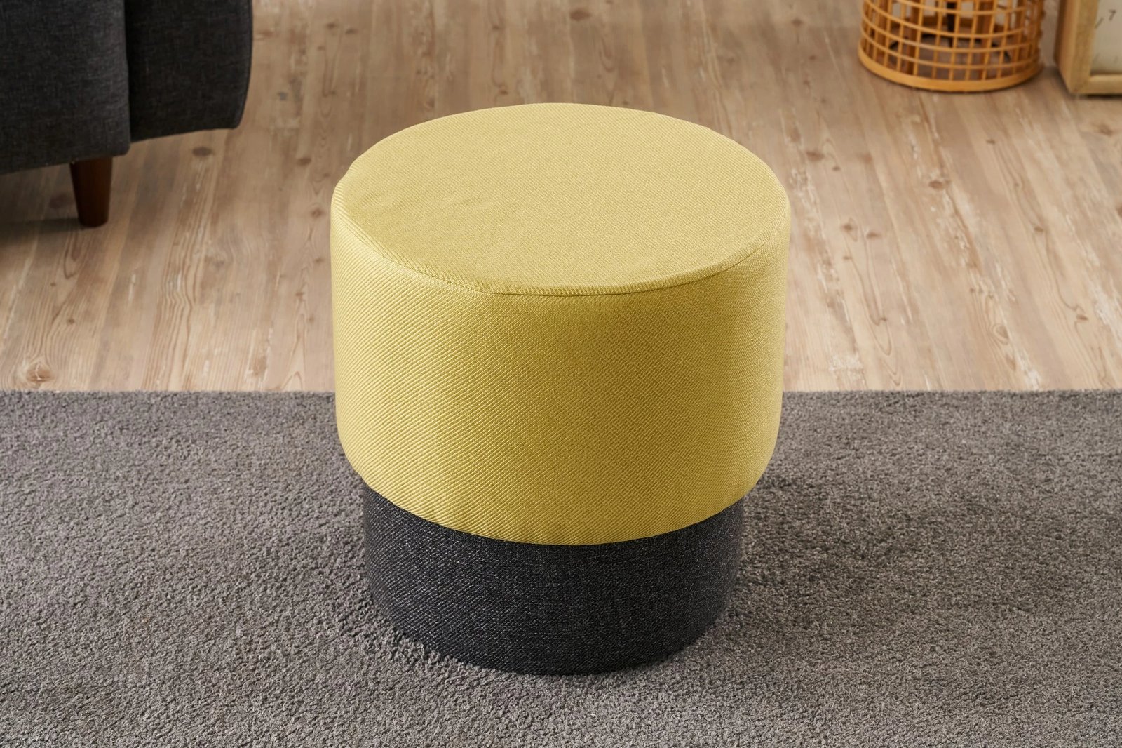 Puf Patara, ngjyrë e verdhë, Atelier del Sofa