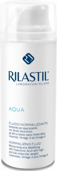 Fluid normalizues për fytyrë Rilastil Aqua unisex 50ml
