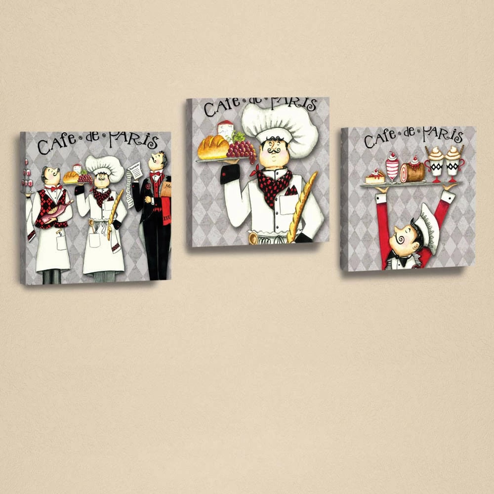 Piktura dekorative prej lëkure PU (3 copë), Wallity, AHM041