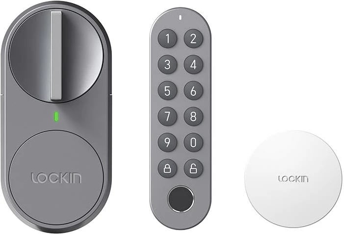 Dry smart Lockin G30 me tastierë dhe lexues gishti, Gri