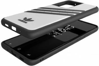 Mbështjellës Adidas OR Molded Case për Samsung Galaxy S20 Ultra, Bardhë e Zi