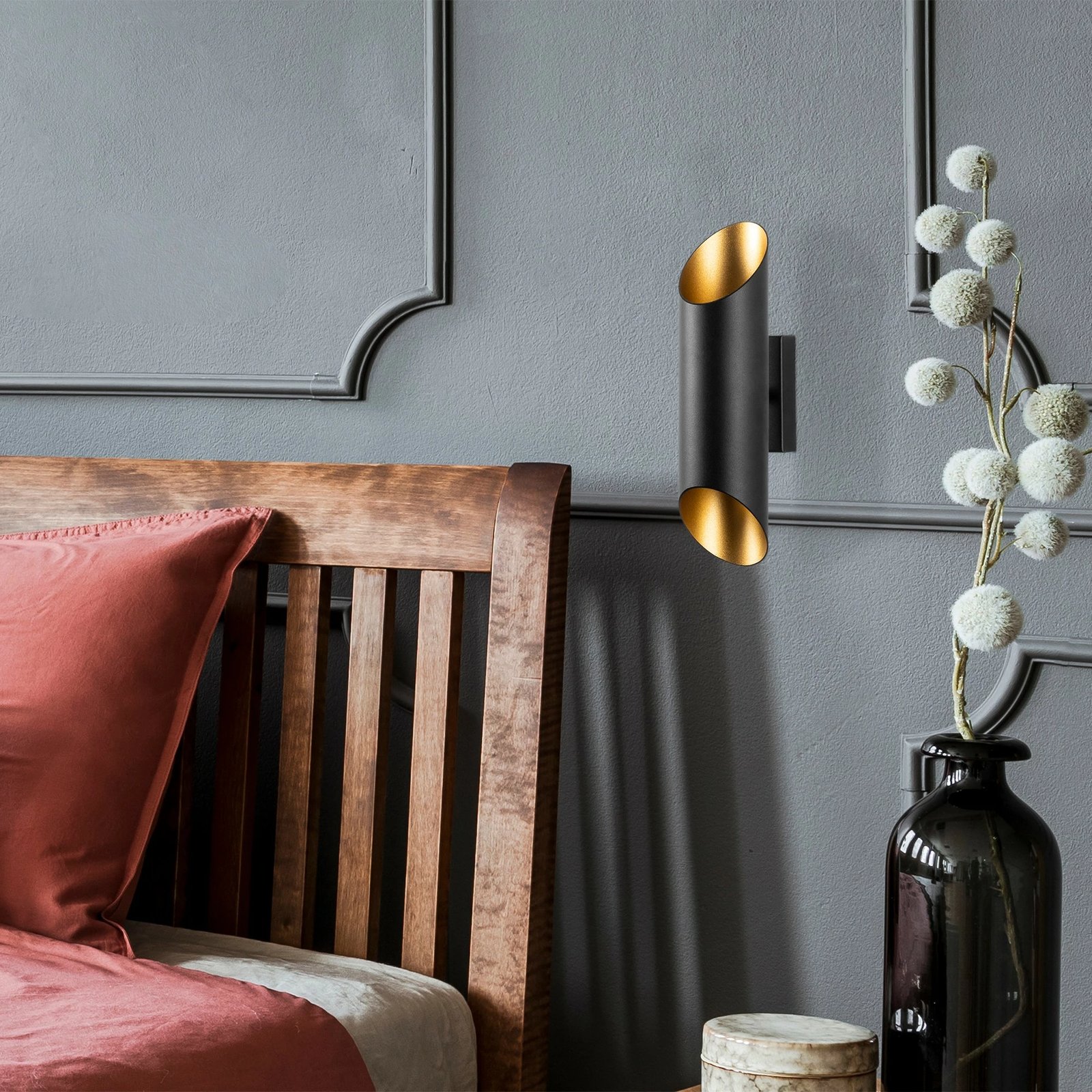 Llambë muri Opviq, Cut - 11810, e zezë dhe ari