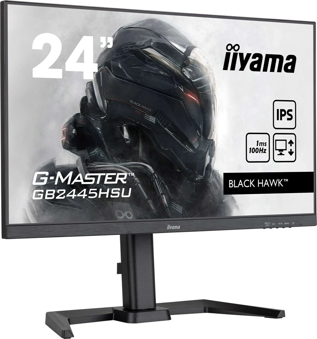 Monitor iiyama G-MASTER GB2445HSU-B2, 23.8", Full HD, Gaming, i zi