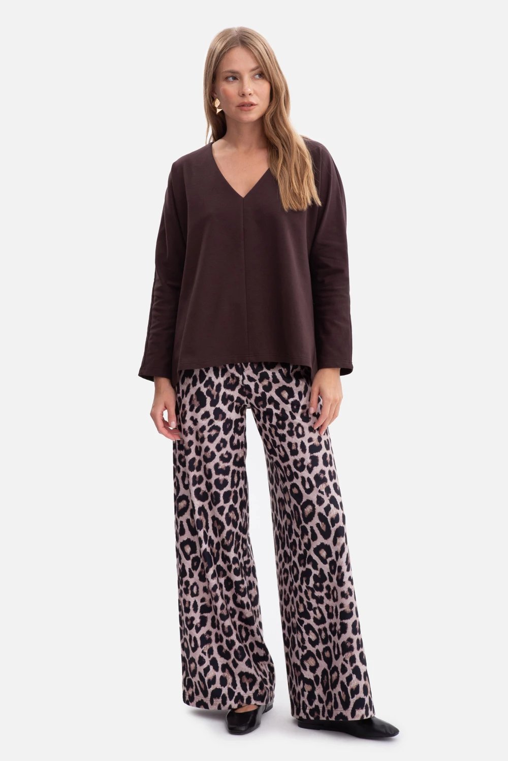 Bluzë femra BeWear 218648, kafe
