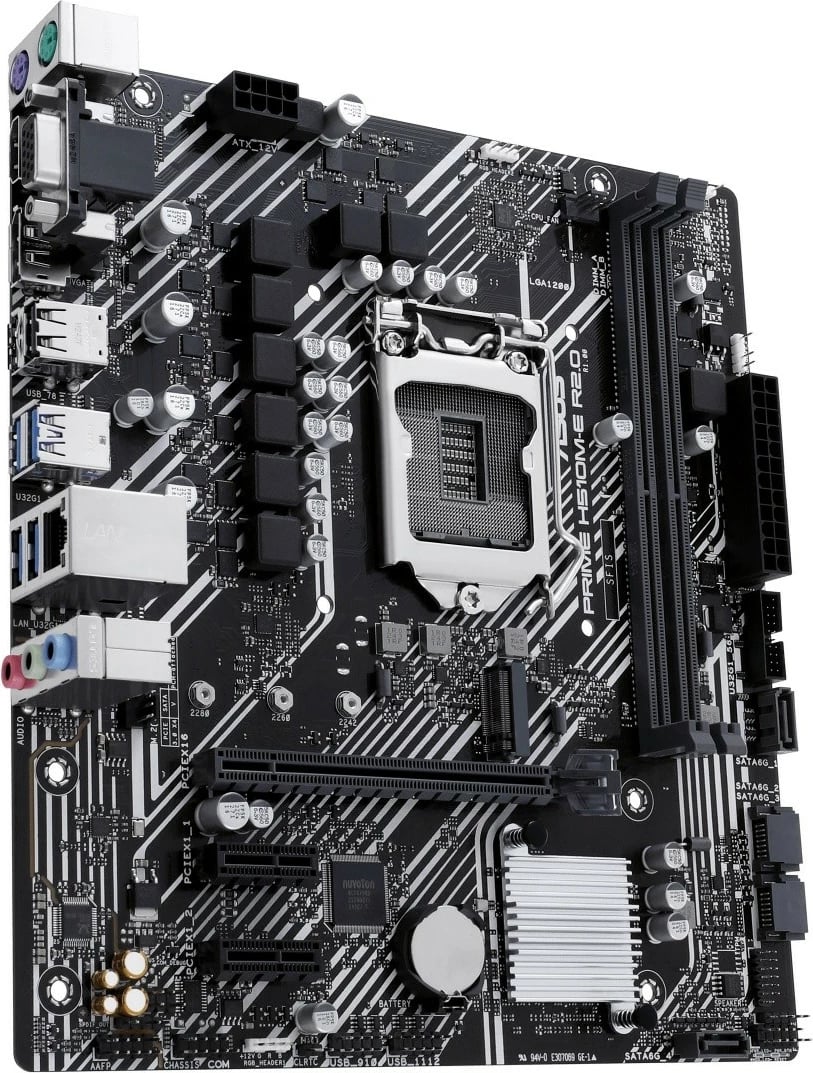 Pllakë amë Asus PRIME H510M-E R2.0, LGA1200, micro ATX, DDR4, e zezë