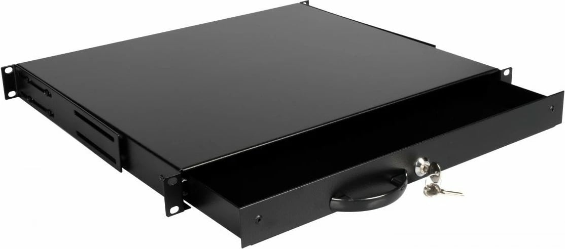 Sirtar rack EQUIP 19 inch 1U, i zi, për kasë serveri