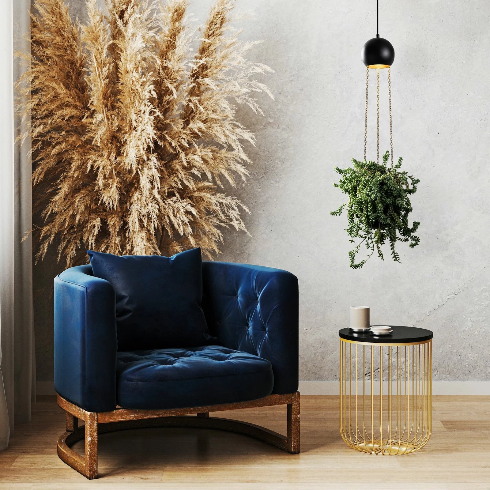 Llambë tavani Opviq, e zezë, 15421