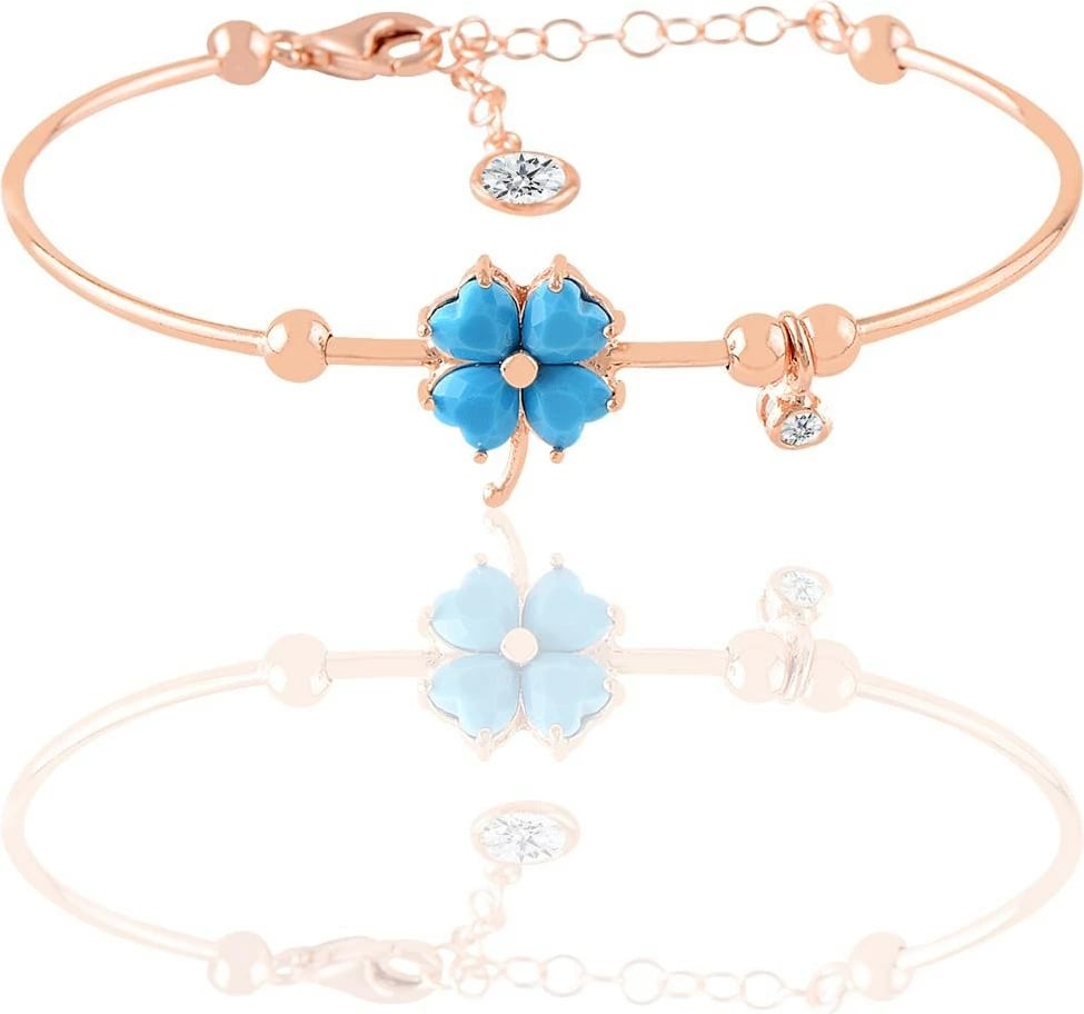 Byzylyk argjendi Jumeon, ngjyrë ari rozë, SGTL9673