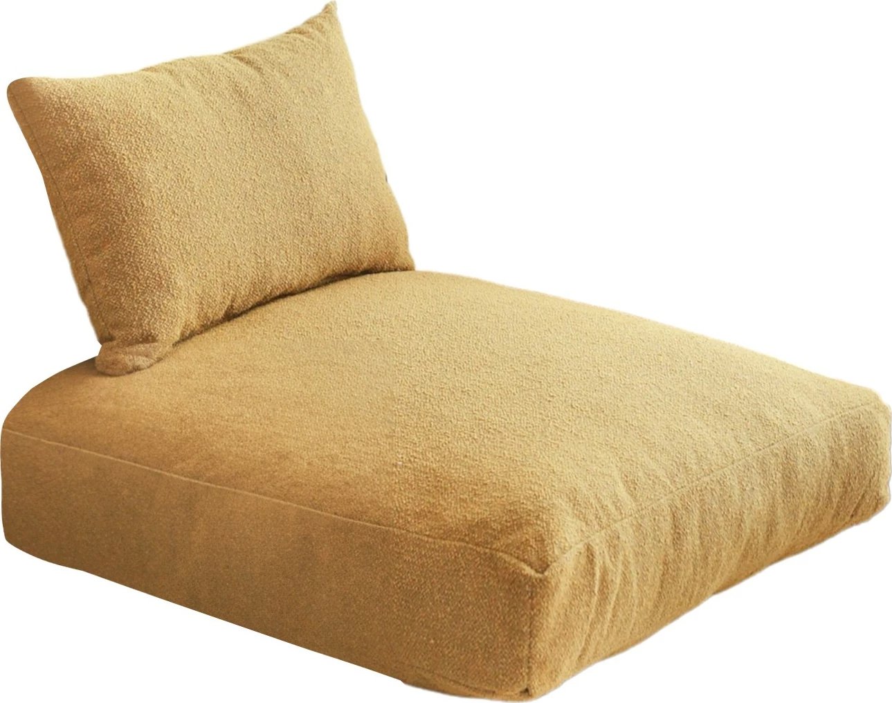 Jastëk TEDDY Atelier del Sofa, ngjyrë mustard, 70x27x70cm