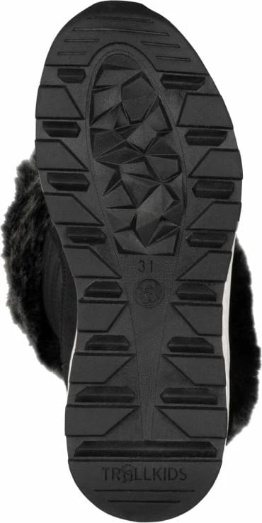 Çizme dimri për femra Trollkids, të zeza