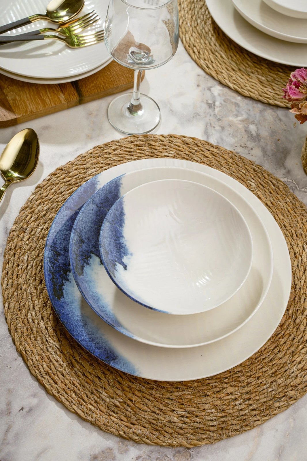 Set enësh për drekë (24 copë), Hermia Concept, GBSATN24Y4R30483