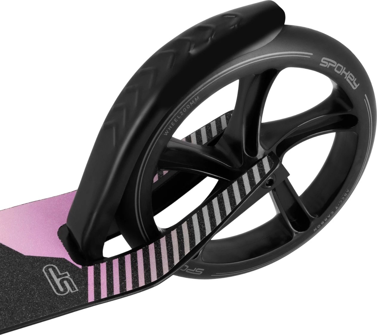 Trotinet Spokey unisex, zi e rozë
