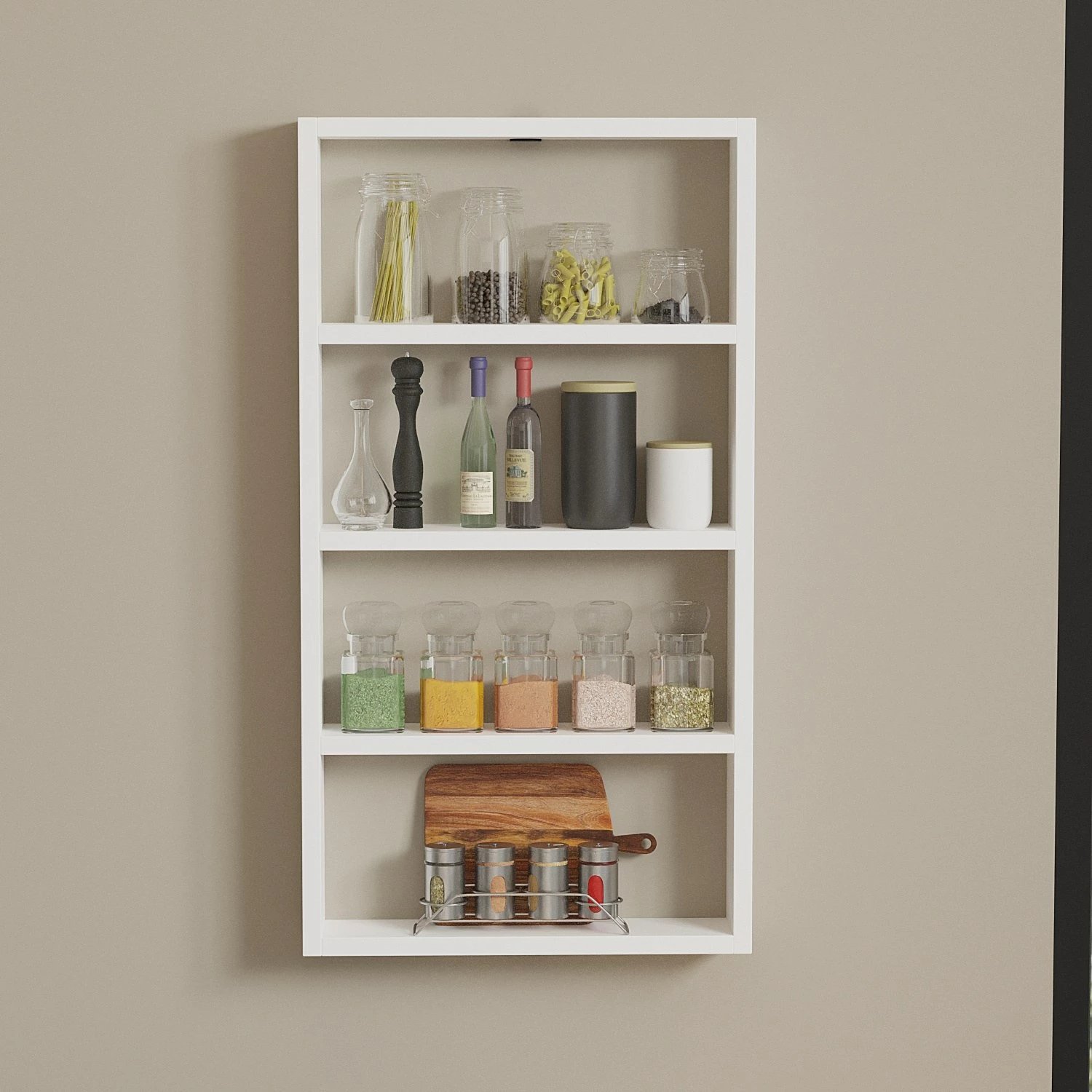 Raft muri Hanah Home, Quatro, i bardhë