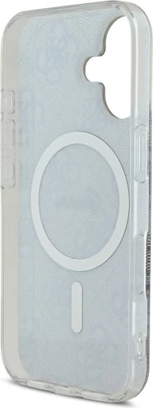 Mbështjellës Guess IML 4G MagSafe për iPhone 16, Kaltër Mbështjellës Guess IML 4G MagSafe për iPhone 16, Kaltër