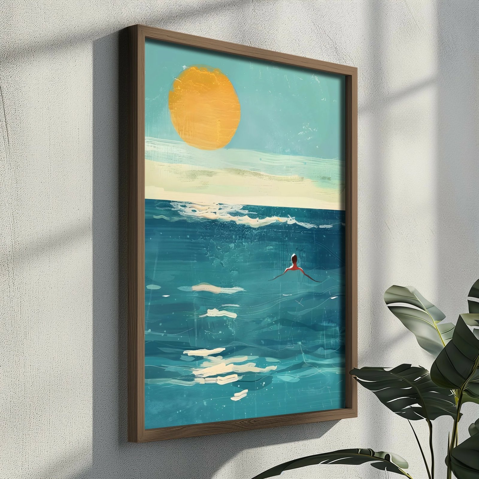 Pikturë dekorative me kornizë MDF, Wallity, GE110-L