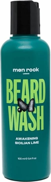 Sapun për mjekër për burra MenRock Awakening Sicilian Lime and Caffeine 100ml