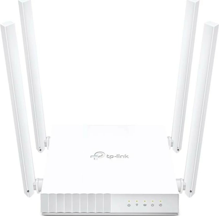 Router TP-LINK Archer C24, AC750, 1WAN 4LAN, i bardhë