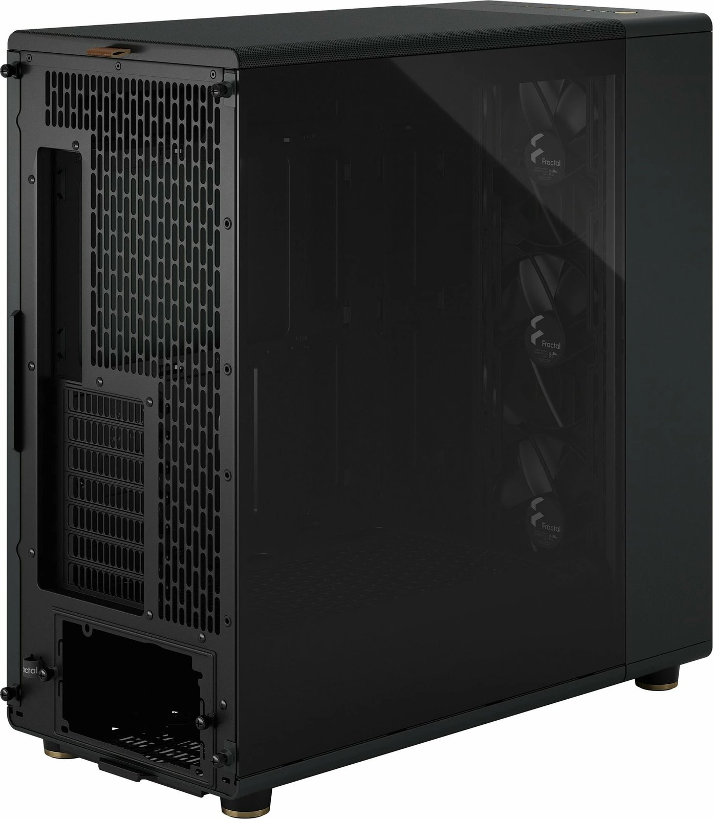 Kasë Fractal Design FD-C-NOR1X-02, Midi Tower, ATX, EATX, micro ATX, Micro-ITX, e zezë, qymyr