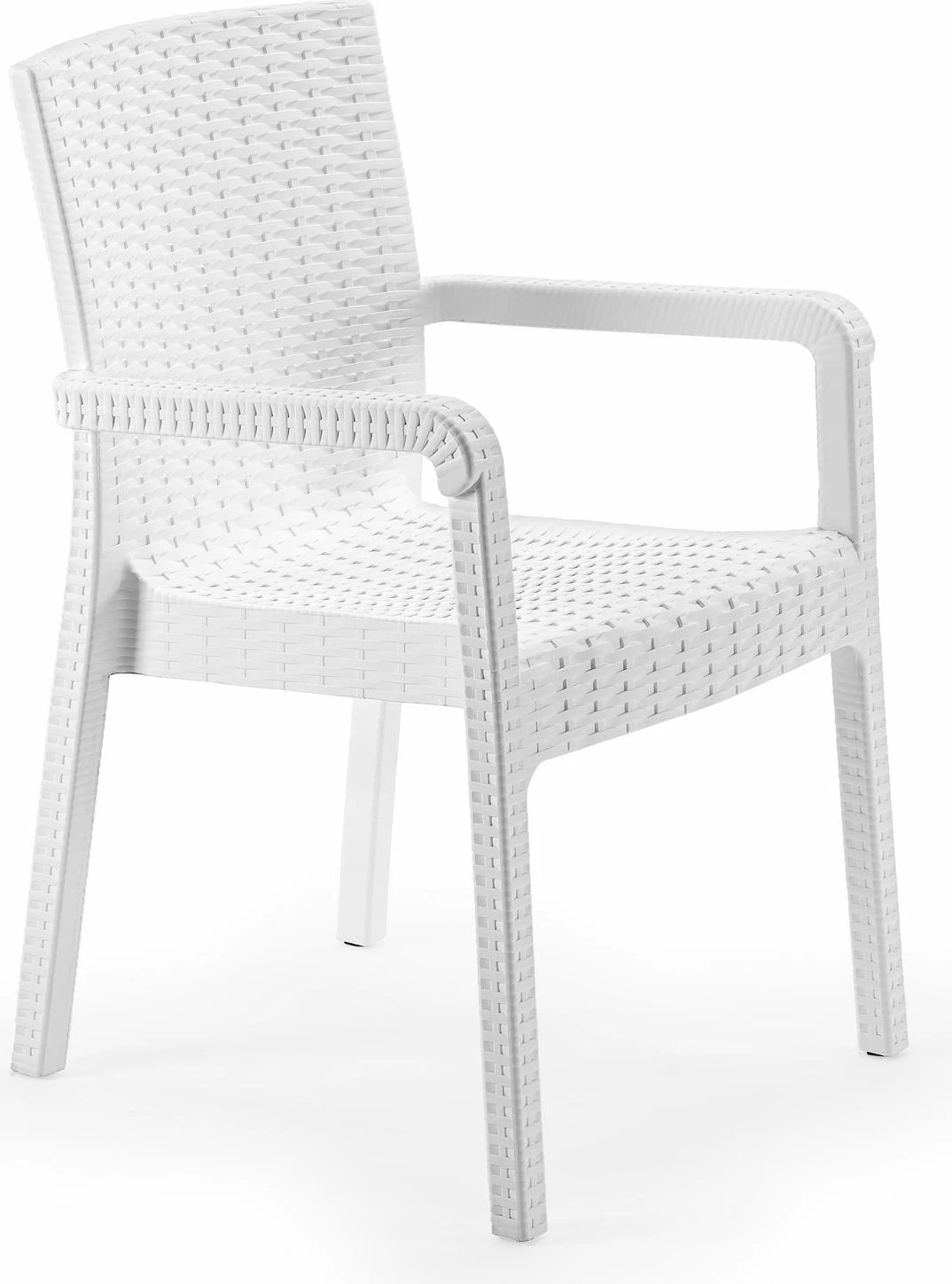 Karrige Skye Decor, ratan Royale, e bardhë