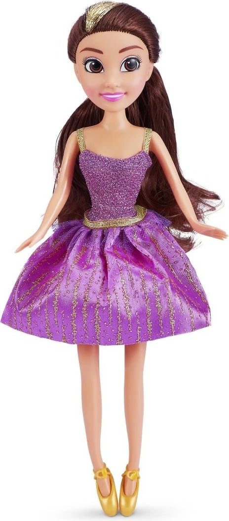 Set kukulla princeshë ZURU Sparkle Girlz, 10.5 inch, 12 copë, shumëngjyrëshe