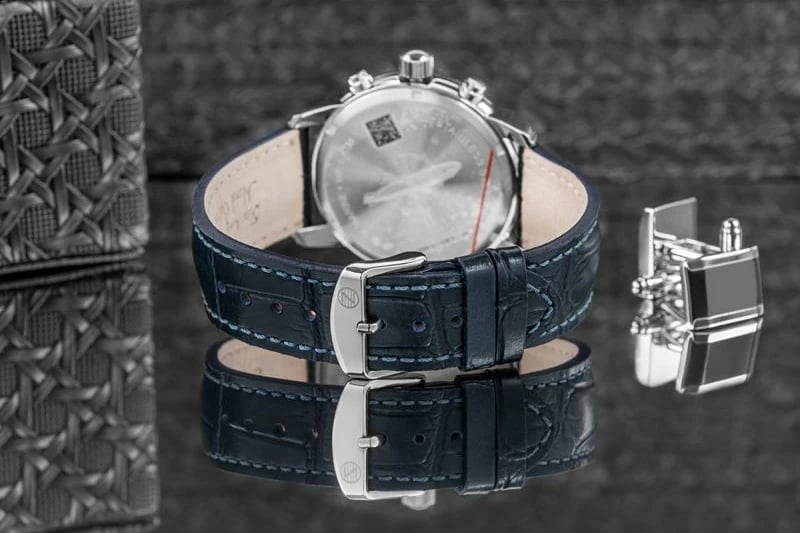 Orë dore për meshkuj Zeppelin, e kaltër