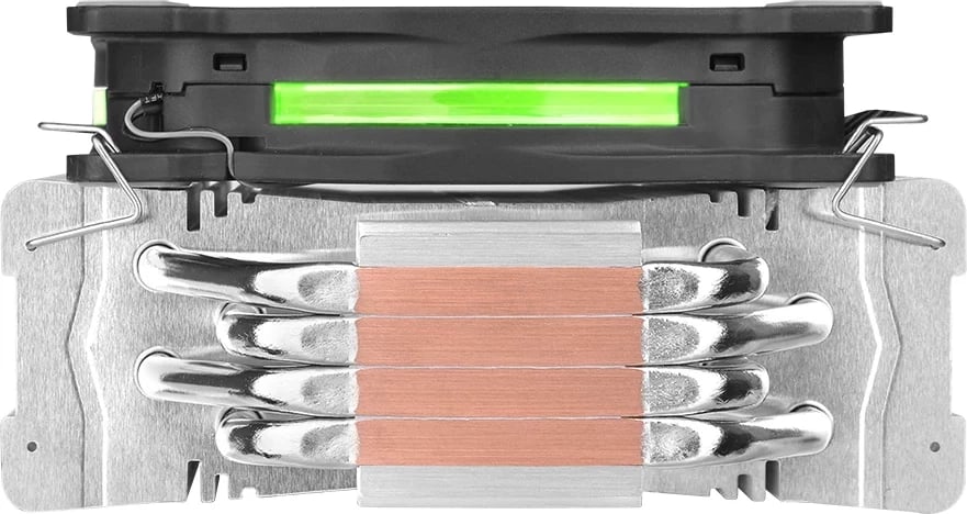 Cooler procesori Thermaltake Riing Silent 12 RGB Sync Edition, 120mm, RGB, i zi/metallic