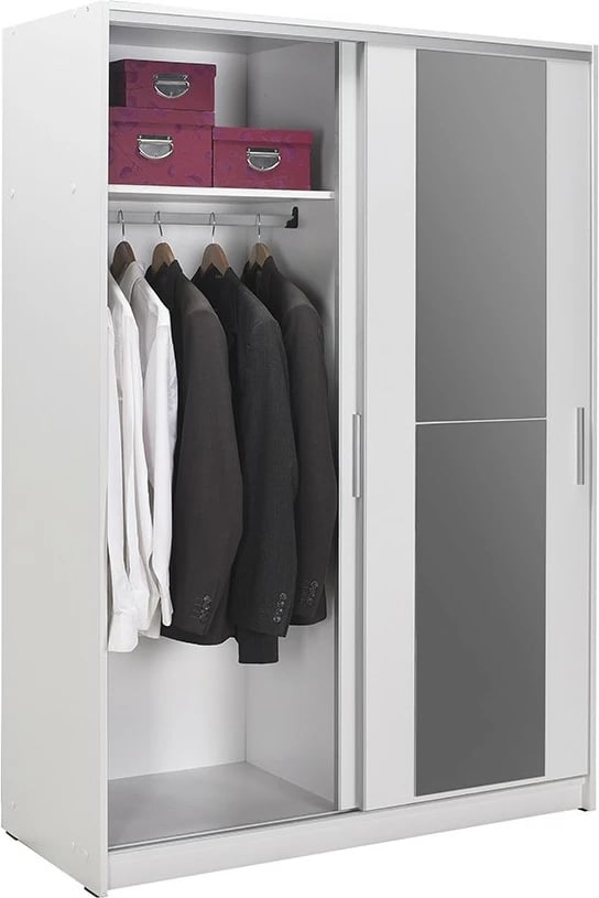 Dollap për rroba, ngjyrë e bardhë, Hanah Home, SWD-512-BB-2