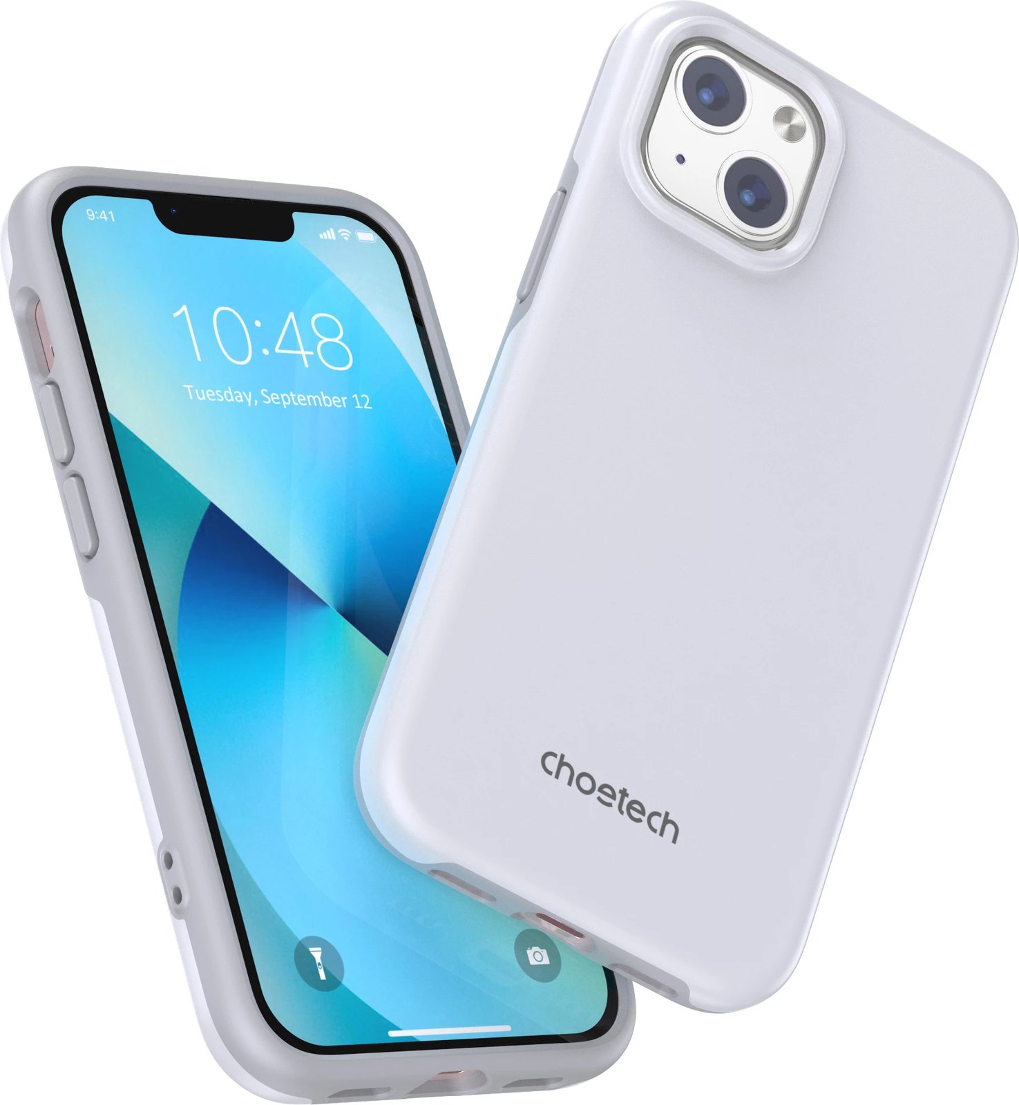 Mbështjellës Choetech PC0111-MFM-WH për iPhone 13 mini, i bardhë, Made For MagSafe
