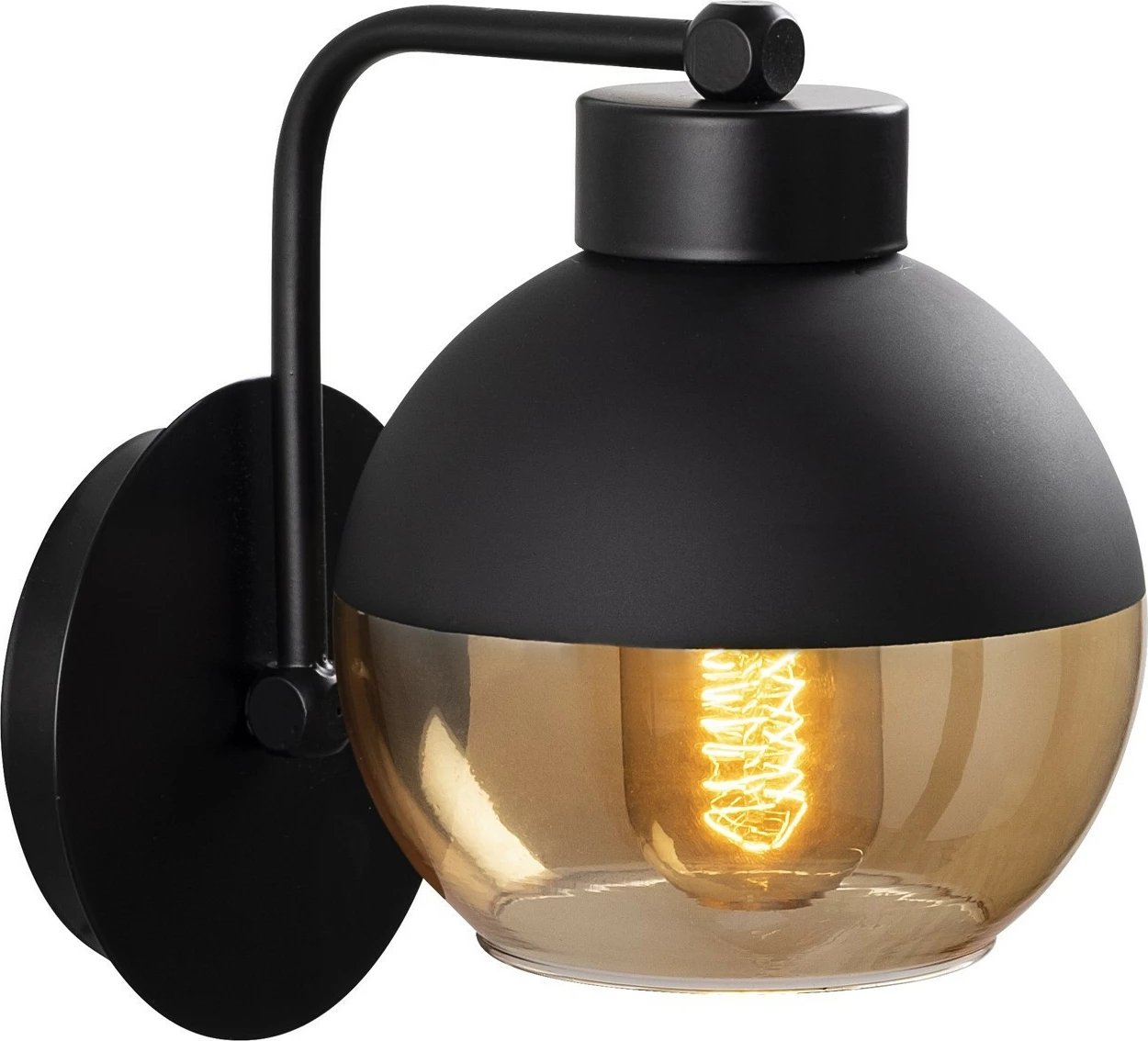 Llambë muri Opviq, Anı - N-376, ngjyrë e zezë Llambë muri Opviq, Anı - N-376, ngjyrë e zezë