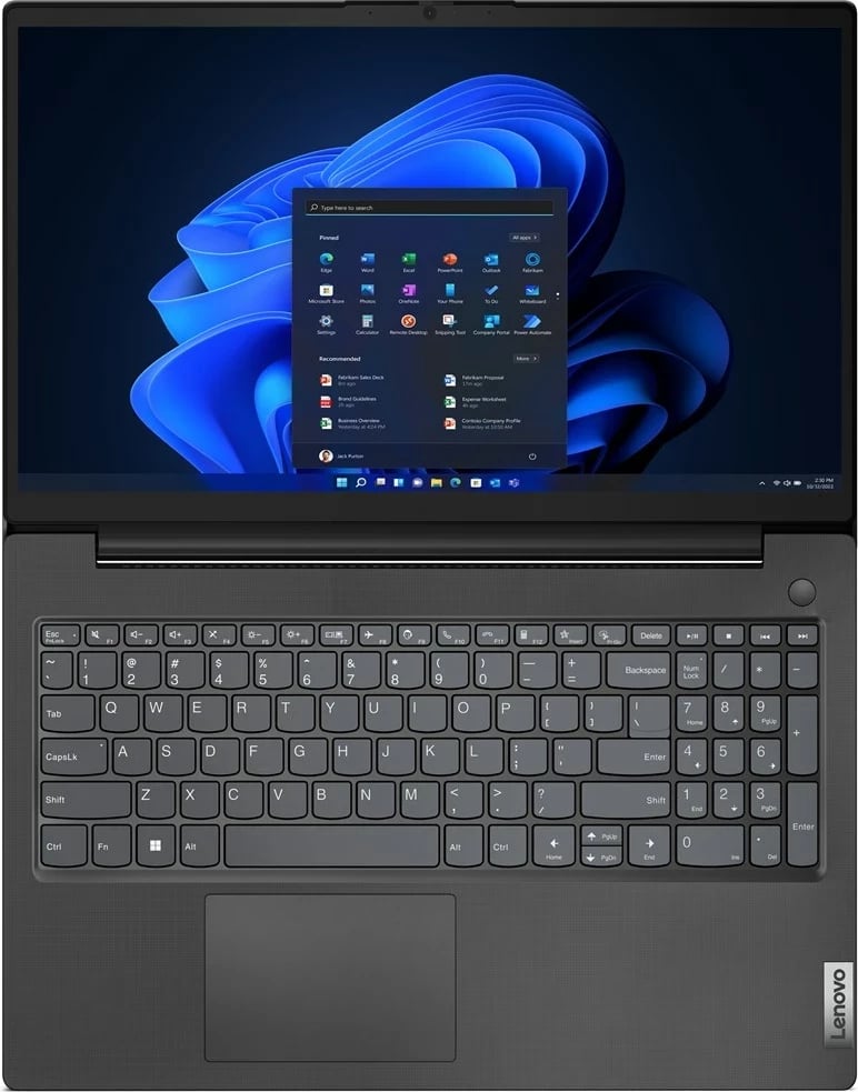 Laptop Lenovo V15, 15.6", Intel Core i3 i3-1315U, 8 GB RAM, 256 GB SSD, Wi-Fi 6, E zezë