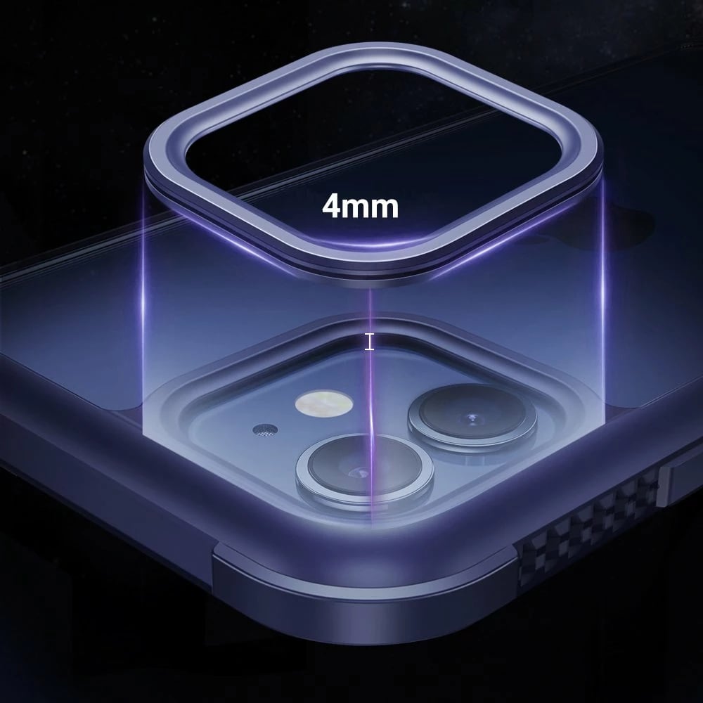 Mbështjellës Joyroom Frigate Series JR-BP772 për iPhone 12 Pro Max, kaltër