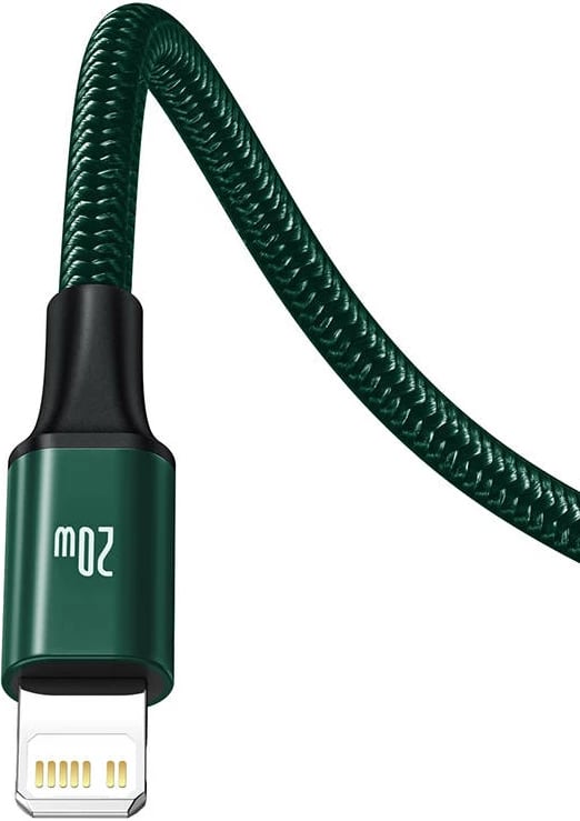 Kabllo 3-në-1 Baseus Rapid Series CAMLT-SC06, 1.5m, e gjelbër Kabllo 3-në-1 Baseus Rapid Series CAMLT-SC06, 1.5m, e gjelbër