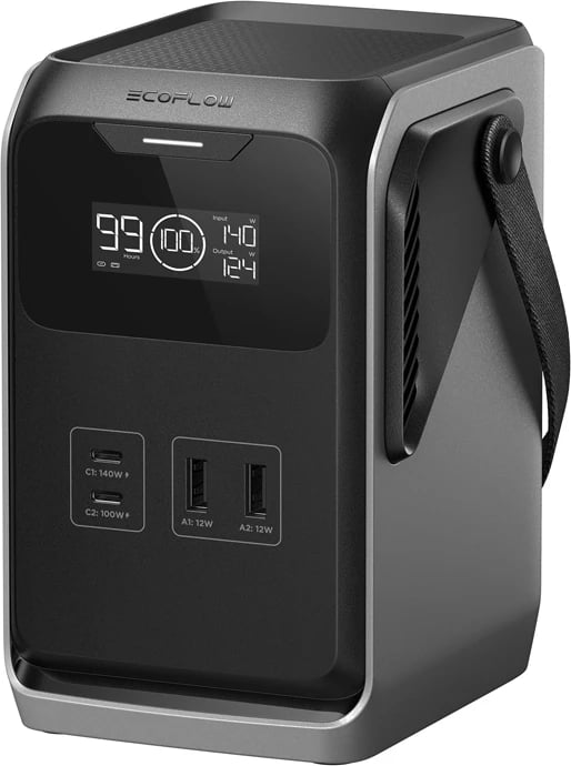 stacion portativ energjie EcoFlow TRAIL 200 DC EF-TX-192 192 Wh 220 W LFP USB-C 140 W/100 W, 2x USB-A