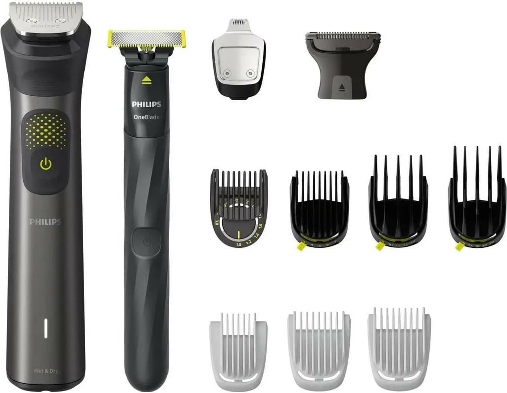 Trimer Philips Multigroom 9000 MG9540/15, 27 nivele, 120min, i zi