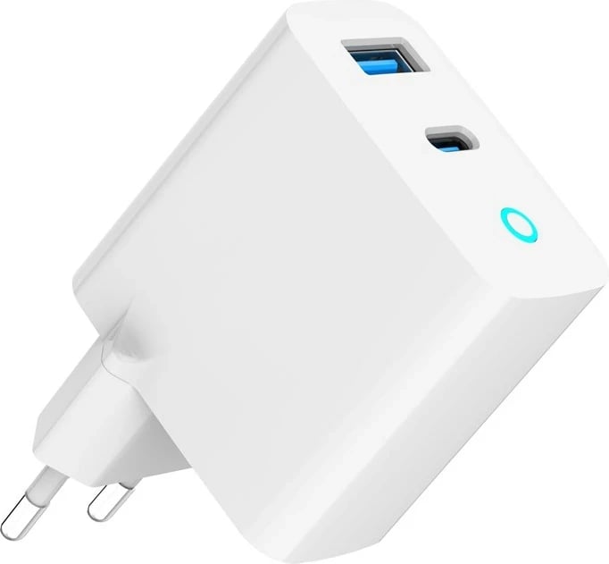 Karikues universal Gembird TA-UC-PDQC45L-W-01, Fast Charge 45W, i bardhë