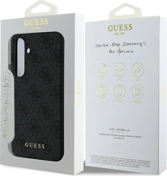 Mbështjellës Guess 4G Charms Collection për Samsung Galaxy S24 FE S721, Gri Mbështjellës Guess 4G Charms Collection për Samsung Galaxy S24 FE S721, Gri