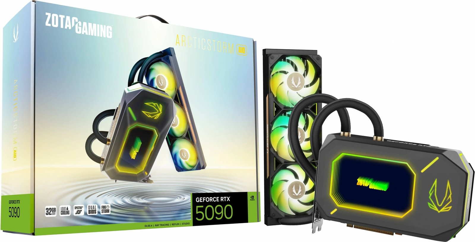 Kartelë grafike Zotac ERTX 5090 Arcticstorm AIO GDDR7