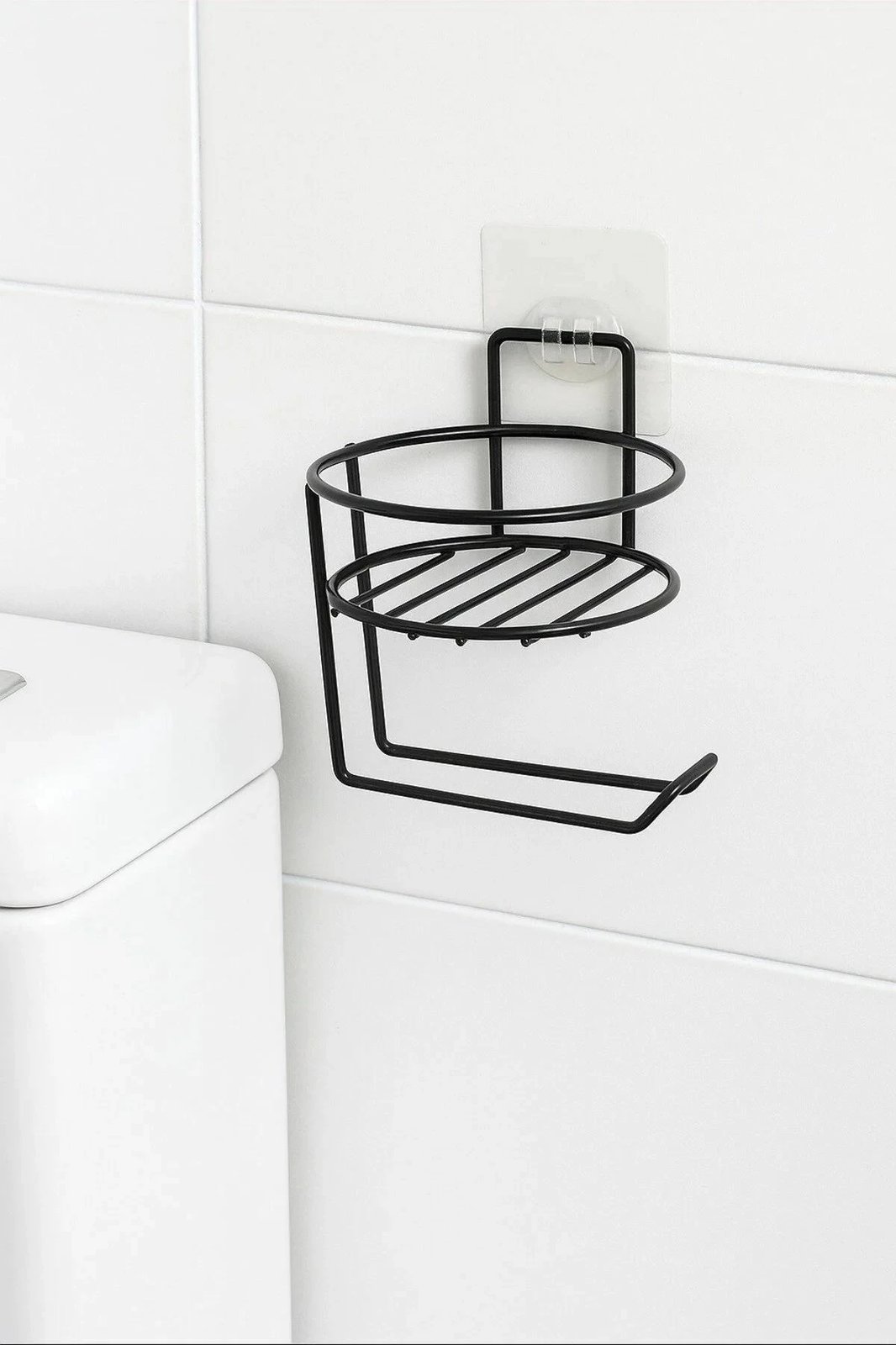 Mbajtës letre tualeti Mijolnir, i zi, WB014-Y-B