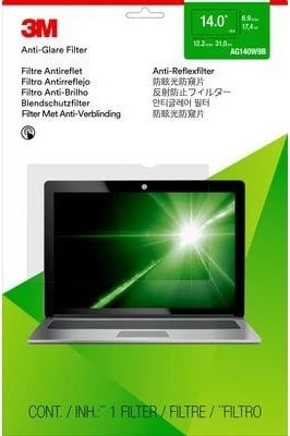 Mbrojtës ekrani 3M AG140W9B për laptop 14 inç, anti-glare, transparent