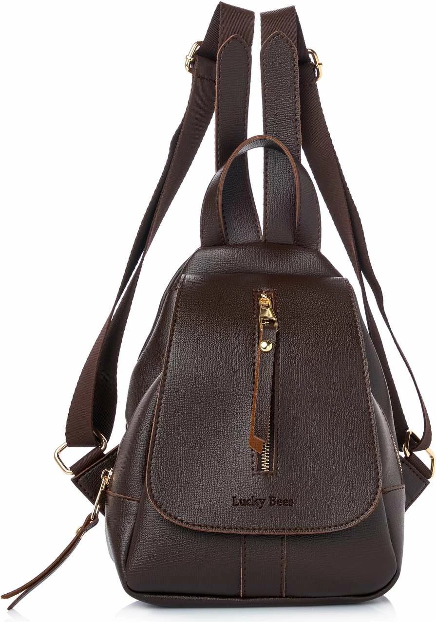Çantë shpine Lucky Bees, kafe, 945 v2