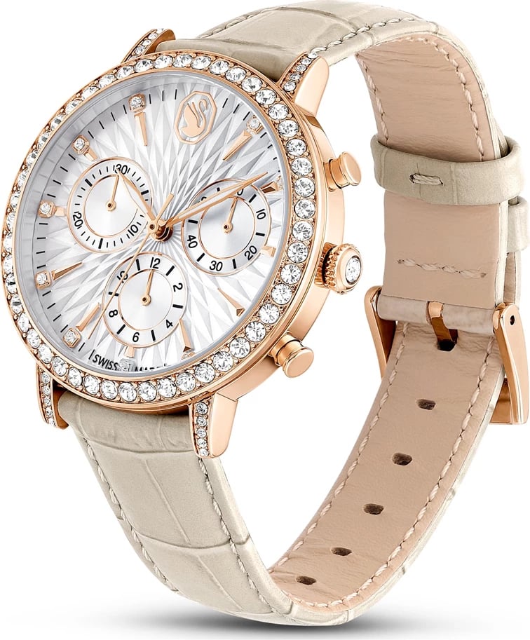 Orë dore SWAROVSKI 5702849, e bardhë