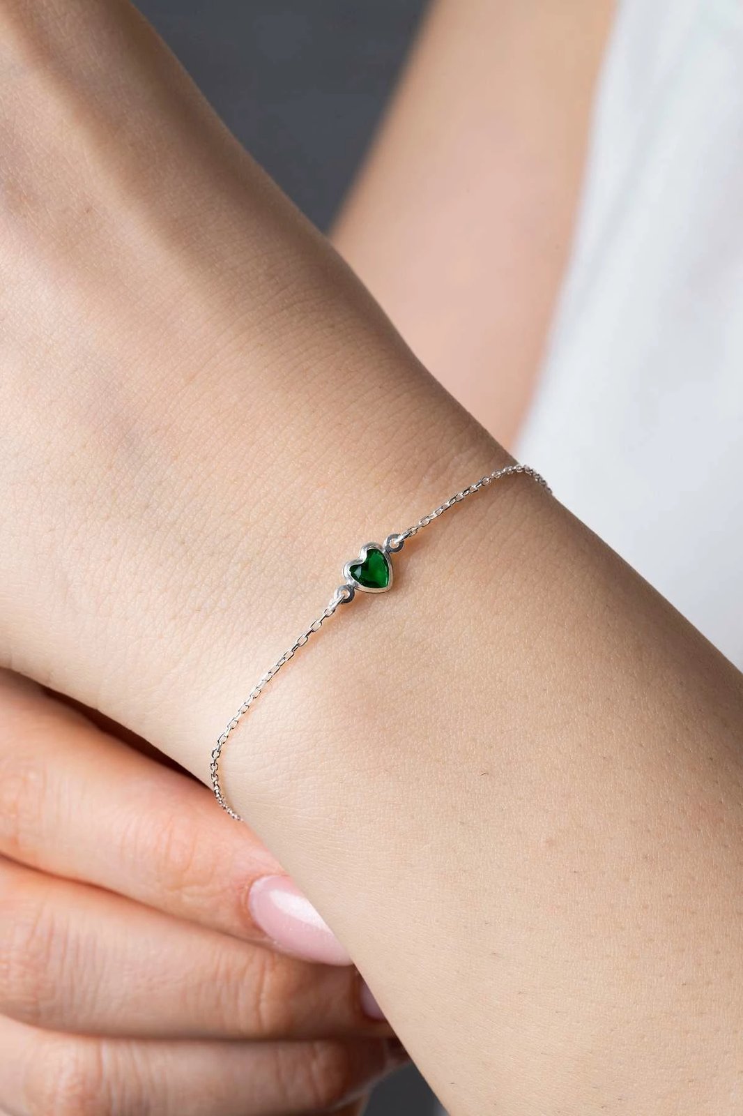 Byzylyk argjendi Jumeon, gur xhami i gjelbër, TFNY65226