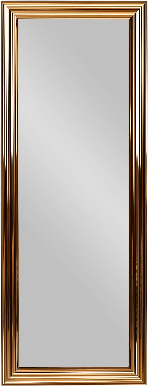 Pasqyrë me kornizë bronzi Hanah Home, Smooth