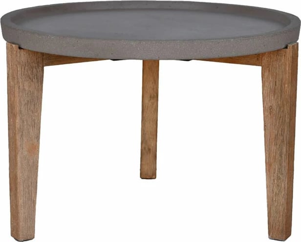 Tavolinë kafeje Orrin, ngjyrë kafe-natyrale, 73x73x48