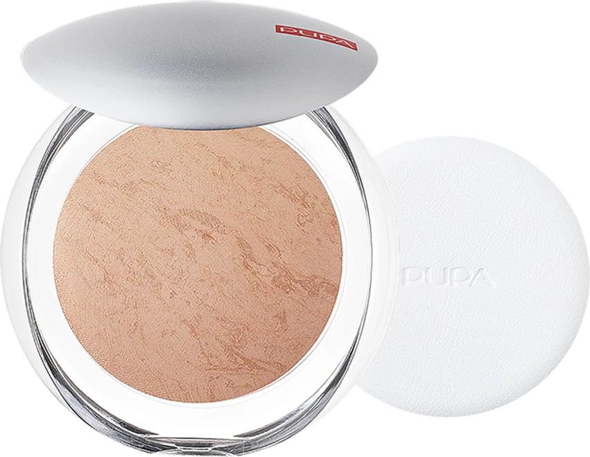 Pudër kompakte për fytyrë Pupa Milano Luminys Silky Baked Face Powder për femra 06 Biscuit 9g