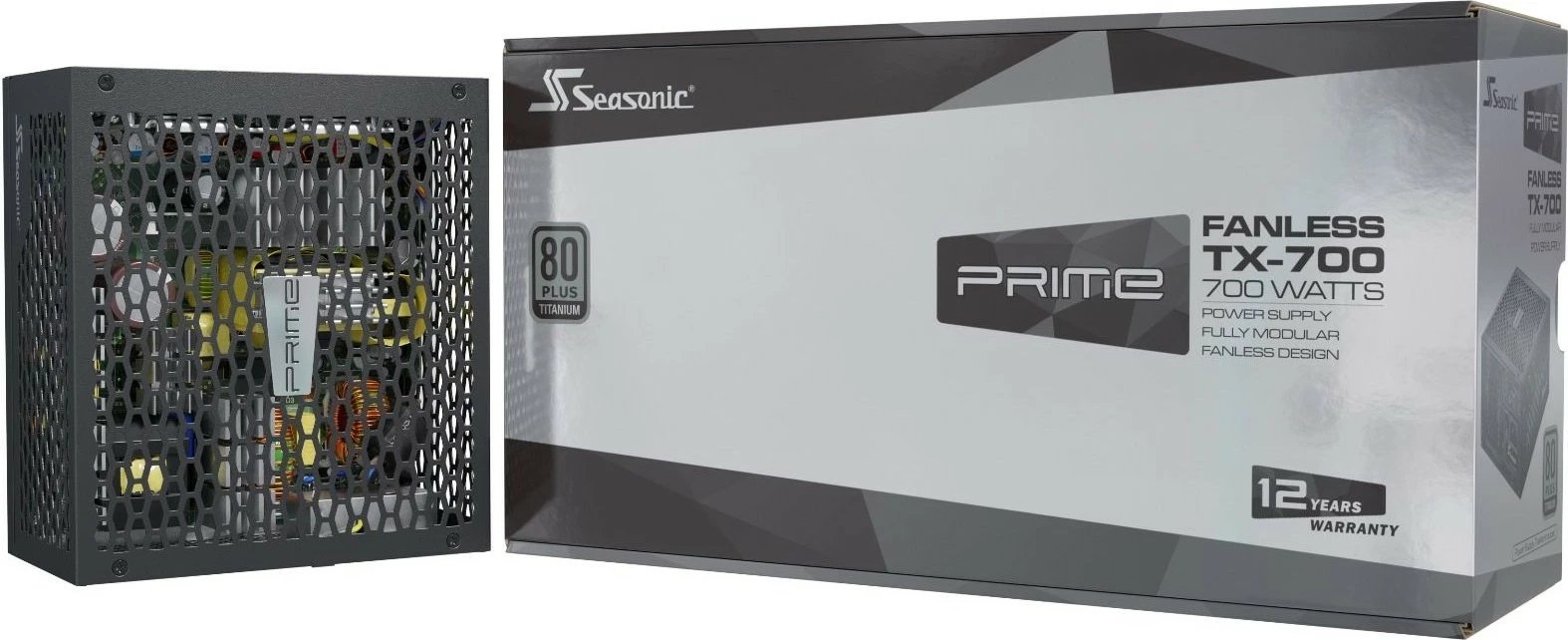 Furnizues energjie Sea Sonic PRIME Fanless TX, 700 W, Titanium
