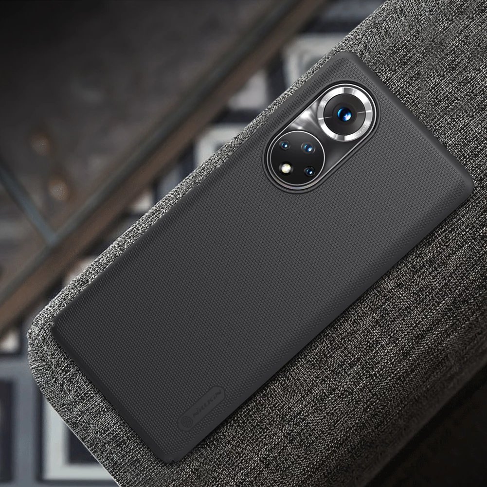 Mbështjellës Nillkin Super Frosted Shield për Honor 50 Pro, i zi