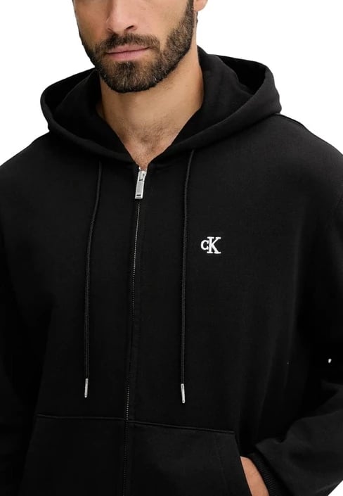 Duks për meshkuj Calvin Klein Jeans, i zi