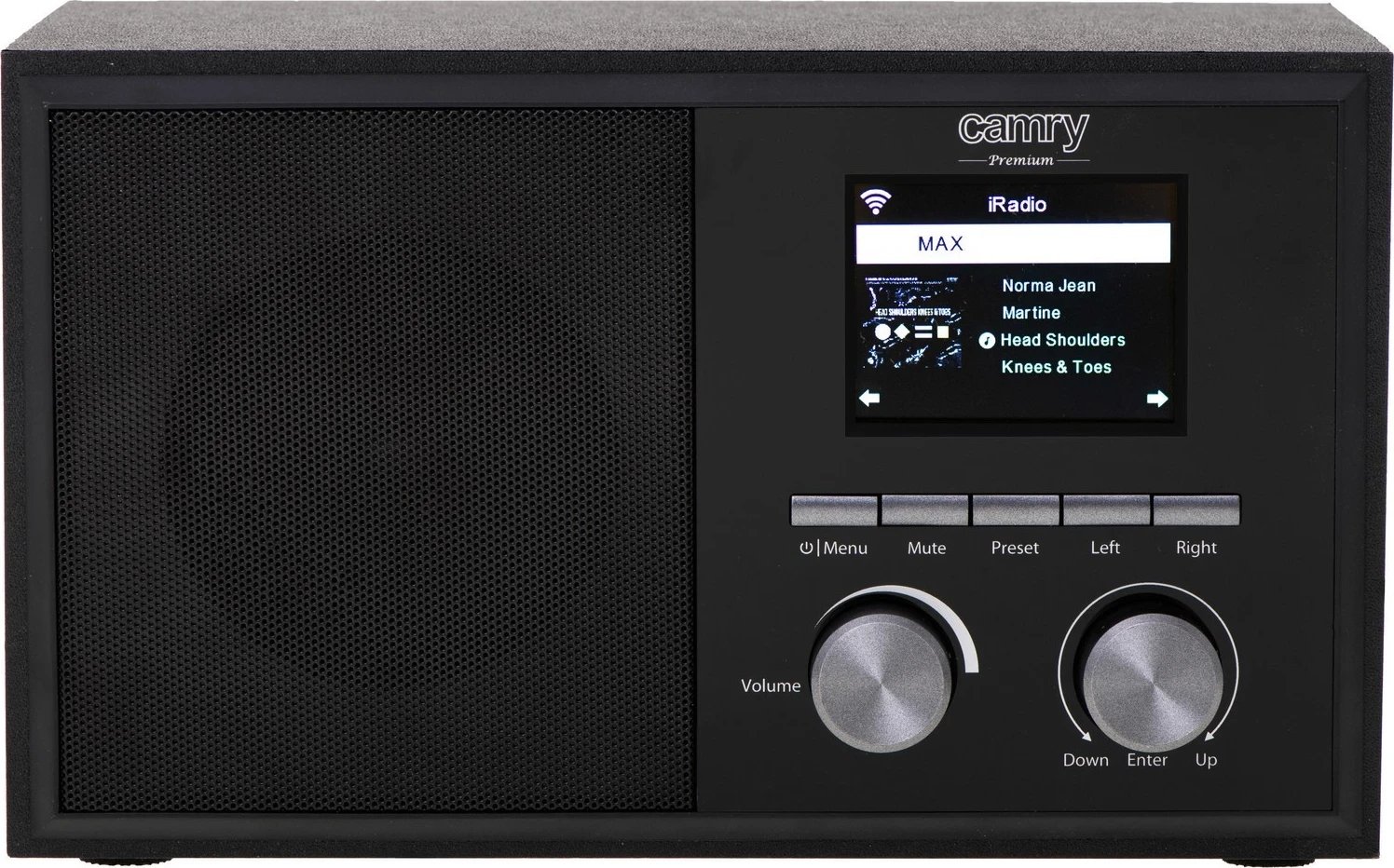 Radio Interneti Camry CR 1180, me Wi-Fi, ngjyrë e zezë